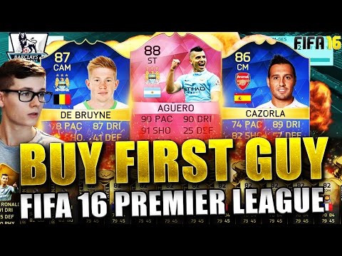 FIFA 16: BUY FIRST GUY CHALLENGE (DEUTSCH) - ULTIMATE TEAM - BUY FIRST GUY! PREMIER LEAGUE SPECIAL