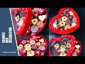How To Decorate Red Velvet Butter Cookies Box Valentine S Day Cookies Sweet Bite Craft
