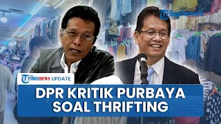 Adian PDIP Tunjuk-tunjuk Menkeu Purbaya di Rapat DPR, Kritik Aturan Larang Thrifting: Saya WA Dia