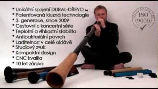 Telescopic didgeridoo promo 2012 CZ