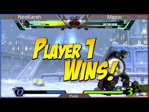 TNS UMvC3 Weekly Neokarsh vs Mazin 04.14.2017