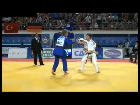 Judo EM U17 in Bar: Victoria Schuhmann (AUT) - Tsvetelina Tsvetanova (BUL)