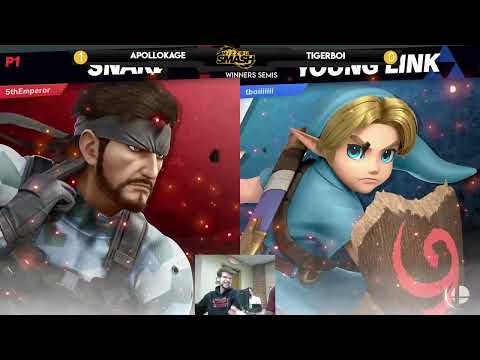Smash @ Mizzou 04/11/2023 - ApolloKage(Snake) vs TigerBoi (Young Link) - Winners Semis - SSBU