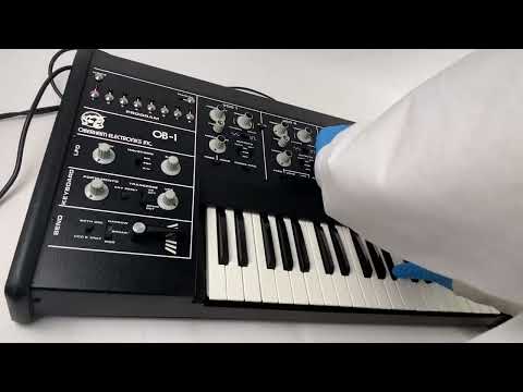 Oberheim OB-1 meticulously refurbished by Tone Tweakers