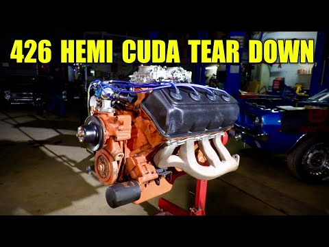 1971 Hemi Cuda 426 Tear Down - This Car Deserves Better