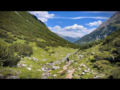 Hiking the Lechtrail (Lechweg) in Austria in 6 day's.