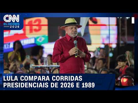 Lula diz que campanha de 2026 foi a mais emocionante de sua carreira | CNN AGORA