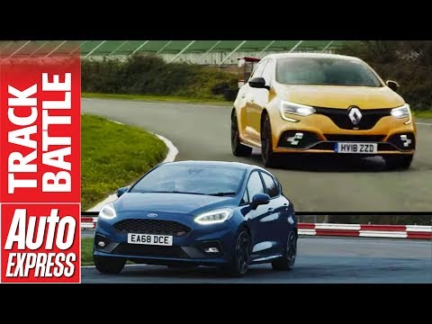 Ford Fiesta ST vs Renault Megane RS - Hot Hatch track battle