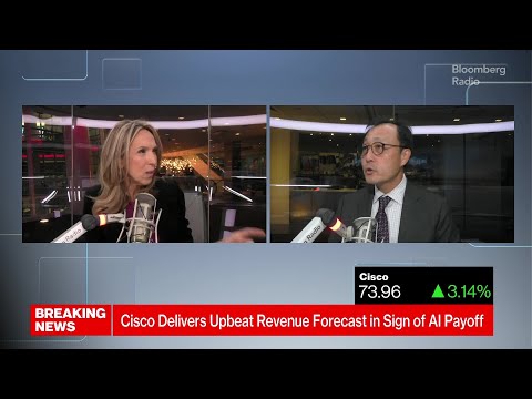 Cisco Delivers Upbeat Revenue Forecast in Sign of AI Payoff