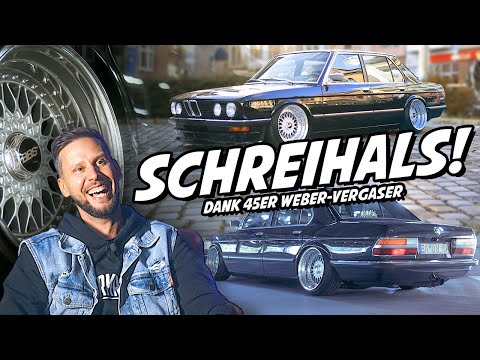 Mega Sound und pure Emotion!  45er Weber im static 5er BMW E28  I Sourkrauts