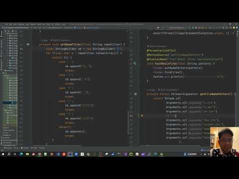 52 Implement Unix Find Command In Java Solution