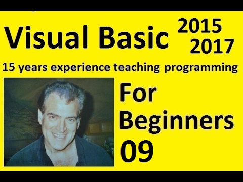 Microsoft Visual Basic For Beginners Sub Function Scope 9