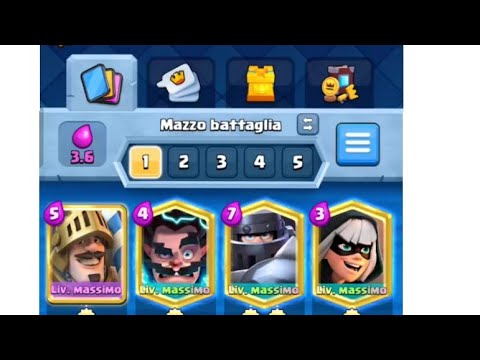 ho tutte le carte Gold su Clash ROYALE*nuovo record*