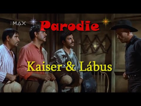 Sedm statečných - Oldřich Kaiser a Jiří Lábus (parodie v dabingu)