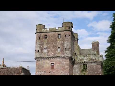 Hoddom Castle Site Tour part 1 - Fulltime Motorhome Life Vlog #222