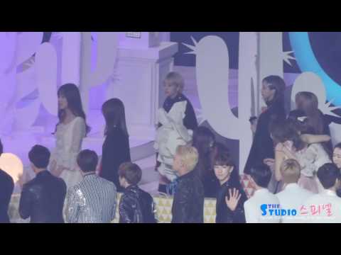 161119 Red Velvet, TWICE, Seventeen ending @ MMA 2016