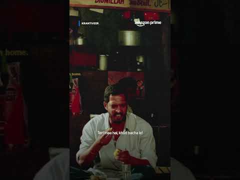 Nana Patekar's SAVAGE ADVICE😂 | Funny Scene | Krantiveer | #primevideoindia