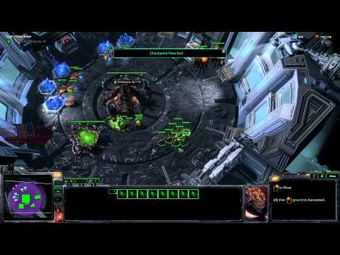 StarCraft 2 Heart Of The Swarm Campaign [Brutal] Mission 1 Lab Rat