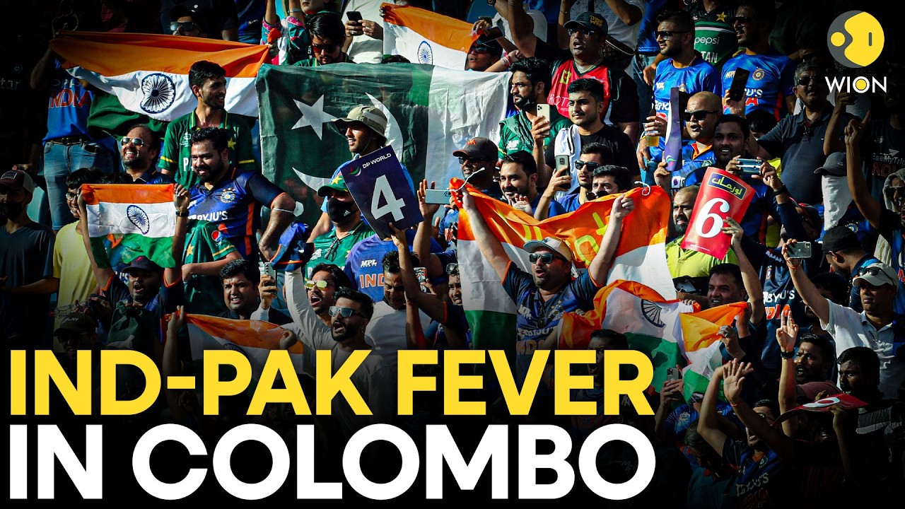 LIVE: Ind Vs Pak Fever Grips Colombo As Fans Flood Stadium | WION