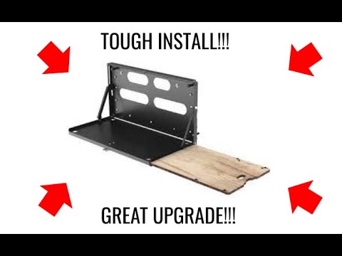 Overland Adventuring - Front Runner tailgate table troubles - Jeep JKU - Front Runner