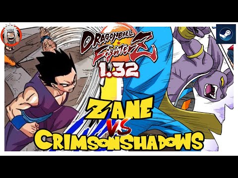 DBFZ Zane vs CrimsonShadows (Gotenks, A21LC, Beerus) vs (TGohan, Gohan, VegettoSSB)