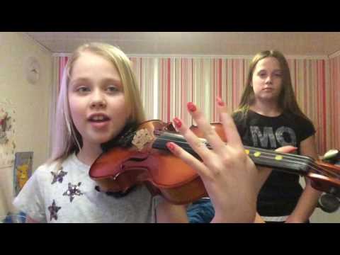 Alice lär Ida spela fiol || Julkalendern 2k16 #13