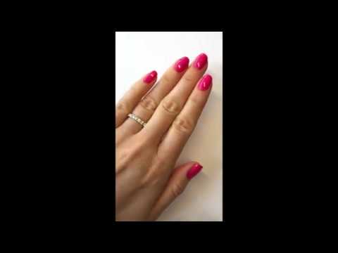 Sterling Silver 2.75mm Thin Round Eternity Ring Band-Hand Model Video-Bling by Wilkening