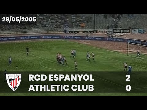 ⚽️ [Liga 04/05] J38 I RCD Espanyol 2 - Athletic Club 0 I LABURPENA