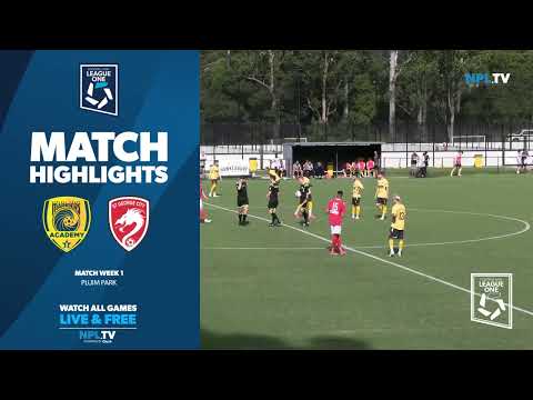 Football NSW League One Men’s Round 1 – Central Coast Mariners v St George City FA