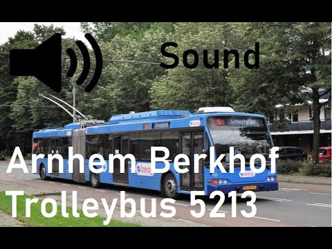[SOUND] Breng Arnhem Trolleybus - Berkhof Premier AT18 5213 - Line 2