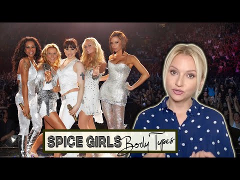 Spice Girls BODY TYPES (Kibbe)