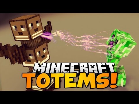 TheWillyrex -  Minecraft: HELP FROM THE GODS!!  |  TOTEM DEFENDER Mod Review
