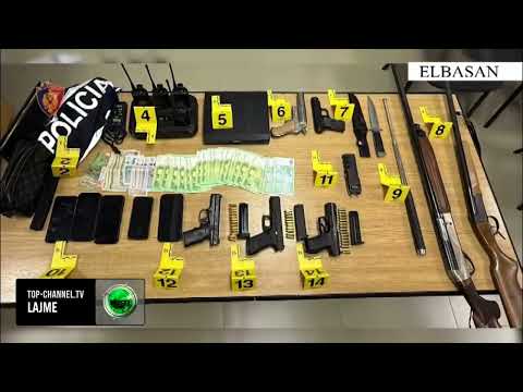 Top Channel/ 14 arrestime në Elbasan, grupi kriminal ishte në ambientet e lokalit në Bradashesh