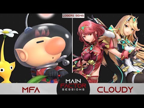 Main Factor Sessions #4 - MFA (Olimar) vs Cloudy (Pyra/Mythra) - Losers Semis