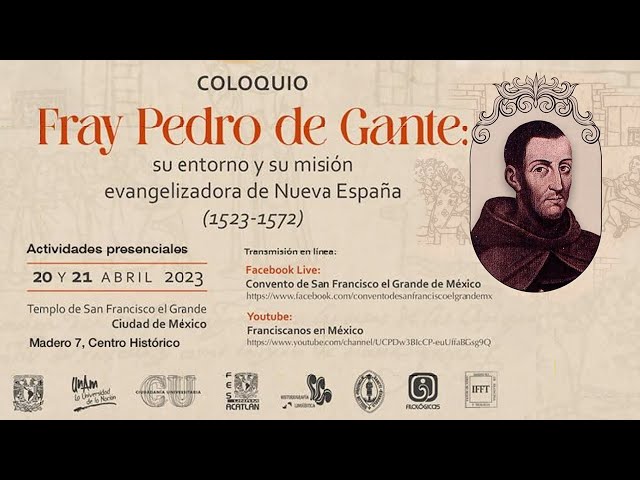 Vídeo relacionado con Fray Pedro de Gante. Espiritualidad y sabiduría en tiempos de misión