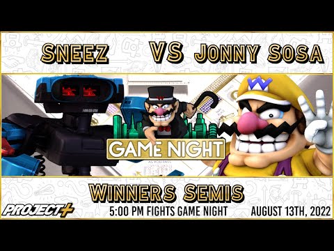 Game Night (Winners Semis): Jonny Sosa (Wario) vs Sneez (ROB)