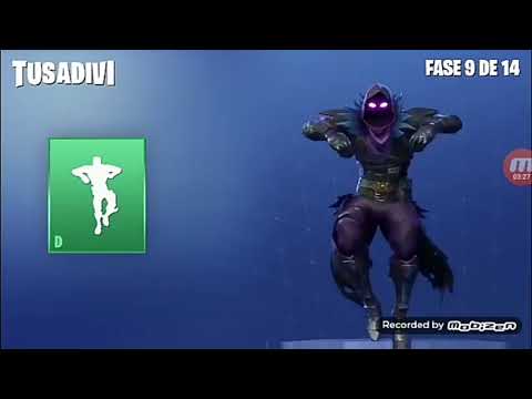 Adivina el baile de fortnite por su canción