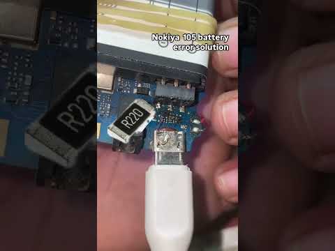 NOKIA 105 keypad charging battery error solution #mobile #mobilelegends #trick