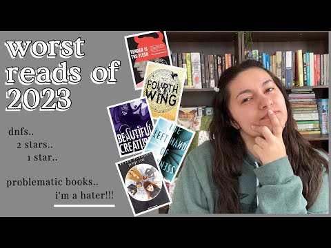 worst reads of 2023 | problematic books, controversial opinions, lots of ranting...