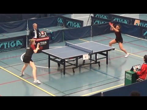 GIRLEA Maria vs TITIEVSKAJA Aleksandra | Women's singles semifinal | Finnish championships 2025