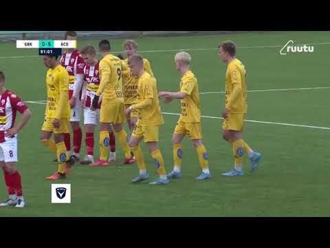 GBK - AC Oulu ke 13.4.2022 | Suomen Cup 3. kierros | Maalikooste