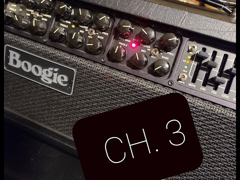 Mesa Boogie JP-2C, JP Settings Channel 3 Per Manual(almost)