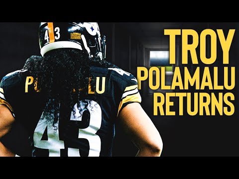 TROY POLAMALU RETURNS.. Madden 19 Player Career! Troy's Return Ep.1!