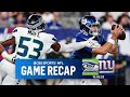 Seahawks SACK Daniel Jones 11 Times In ROUT Of Giants I FULL RECAP I CBS Sports