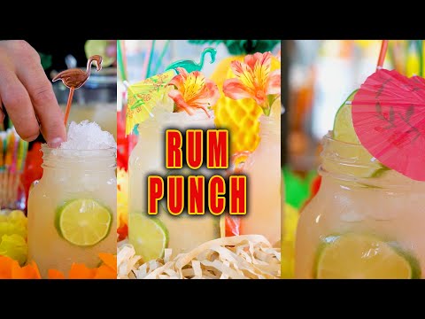 GIANT Spiced RUM PUNCH for groups under 6