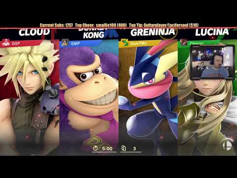 Super Smash Bros. Ultimate MP: Dec. 30, 2018 pt1 - Cloud and King K Rool
