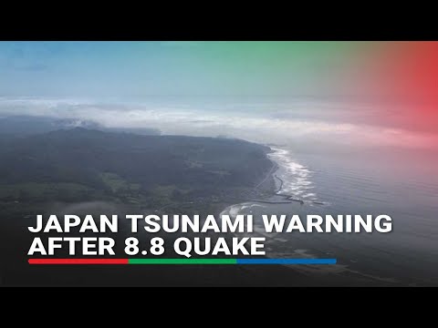 Japan issues tsunami warning and evacuation orders after Russian quake | ABS CBN News