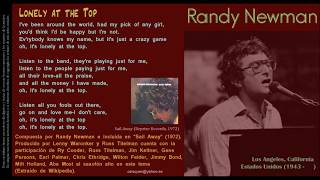 Lonely at the Top - Randy Newman