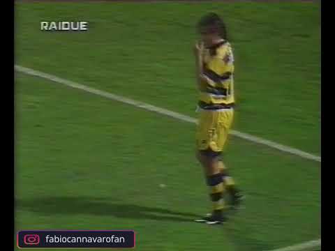 Fenerbahçe vs. Parma 15/9/1998.  Fabio Cannavaro highlight.