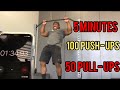 CAN TAKEOVER DO 50 PULL-UPS & 100 PUSH-UPS IN 5 MINS